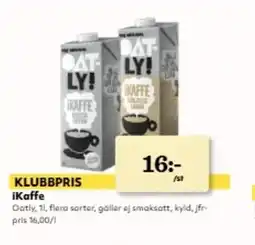 Hemköp OATLY Ikaffe erbjuda