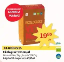 Hemköp GARANT Ekologiskt vetemjöl erbjuda