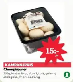 Hemköp Champinjoner erbjuda