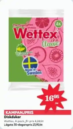 Hemköp WETTEX Diskdukar erbjuda