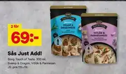 City Gross Sås Just Add! erbjuda