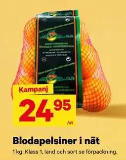 City Gross Blodapelsiner i nät erbjuda