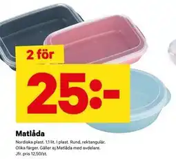 City Gross Matlåda erbjuda