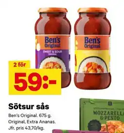 City Gross Sötsur sås erbjuda