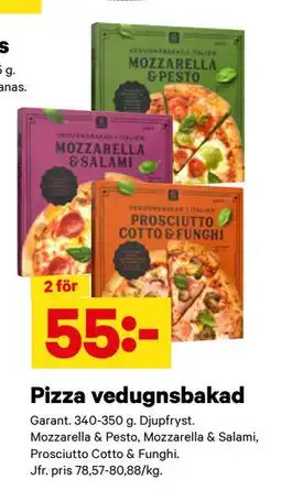 City Gross Pizza vedugnsbakad erbjuda