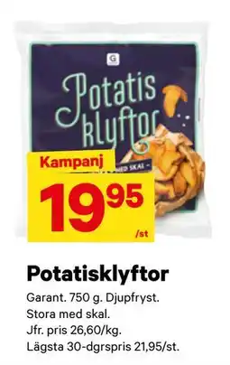 City Gross Potatisklyftor erbjuda