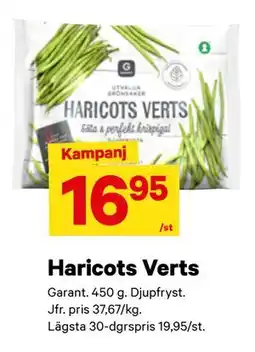 City Gross Haricots Verts erbjuda