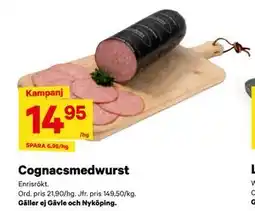 City Gross Cognacsmedwurst erbjuda