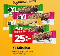 City Gross XL Müslibar erbjuda