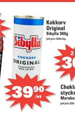 Nära dej Kokkorv Original erbjuda