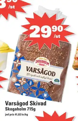 Nära dej Varsågod Skivad erbjuda
