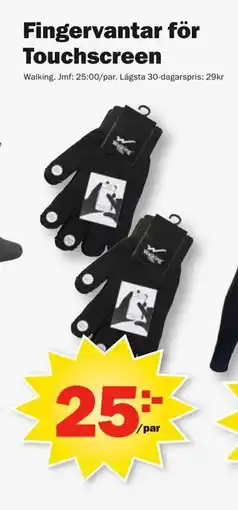 Pekås Fingervantar för Touchscreen erbjuda