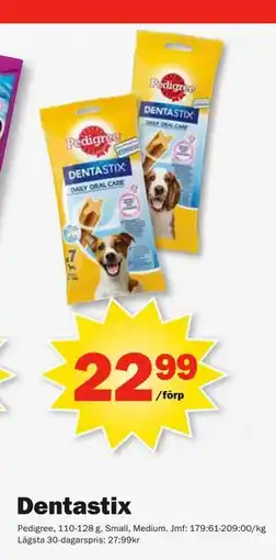 Pekås Dentastix erbjuda