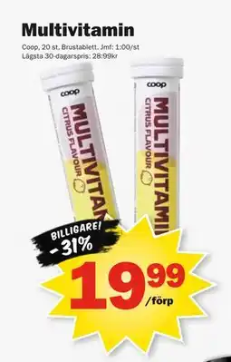 Pekås Multivitamin erbjuda