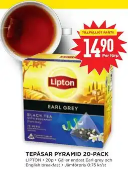 Willys TEPÅSAR PYRAMID 20-PACK erbjuda