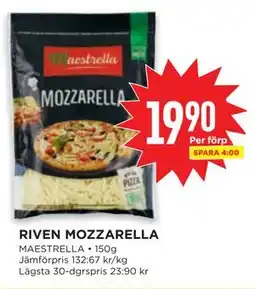 Willys RIVEN MOZZARELLA erbjuda