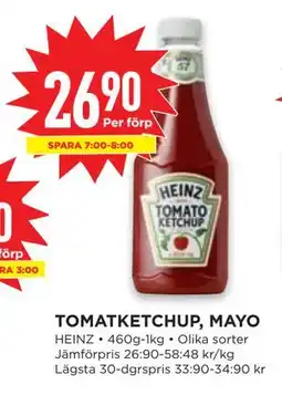Willys TOMATKETCHUP, MAYO erbjuda