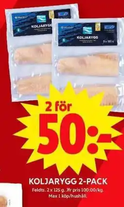 ICA Maxi FELDTS Koljarygg 2-pack erbjuda