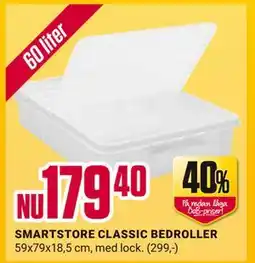 ÖoB SMARTSTORE CLASSIC BEDROLLER erbjuda