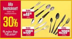 ÖoB Alla bestickset! erbjuda