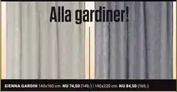 ÖoB SIENNA GARDIN, Medlemspris erbjuda