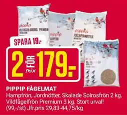 ÖoB PIPPIP FÅGELMAT erbjuda