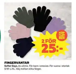 Coop Daglivs FINGERVANTAR erbjuda