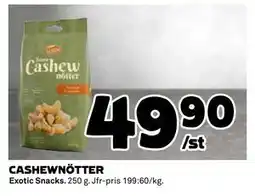 Coop Daglivs CASHEWNÖTTER erbjuda