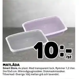 Coop Daglivs MATLÅDA erbjuda