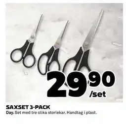 Coop Daglivs SAXSET 3-PACK erbjuda