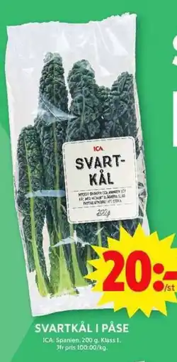 ICA Maxi ICA Svartkål i påse erbjuda