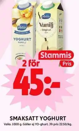 ICA Maxi VALIO Smaksatt yoghurt erbjuda