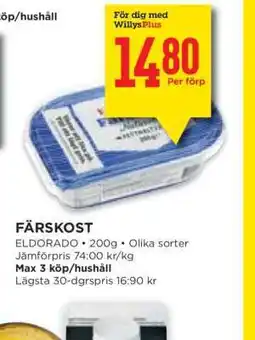 Willys Färskost erbjuda