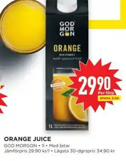 Willys ORANGE JUICE erbjuda