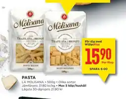 Willys PASTA erbjuda