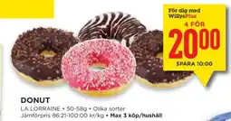 Willys Donut erbjuda