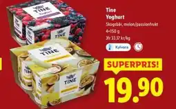 Lidl Tine Yoghurt erbjuda