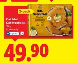 Lidl CHEF SELECT Kycklingschnitzel erbjuda
