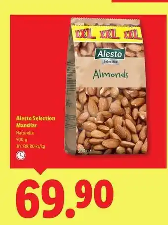 Lidl Alesto Selection Mandlar erbjuda