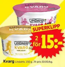 ICA Supermarket Kvarg Lindahls erbjuda