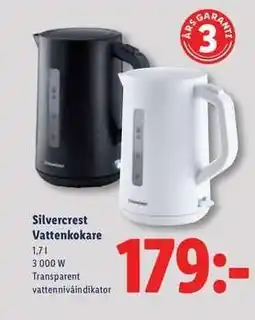 Lidl SILVERCREST Vattenkokare erbjuda