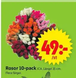 ICA Supermarket ROSOR 10-PACK erbjuda