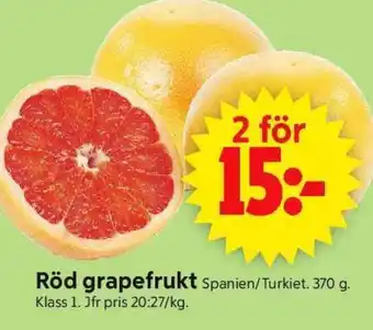 ICA Supermarket RÖD GRAPEFRUKT erbjuda