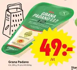 ICA Supermarket Grana Padano erbjuda