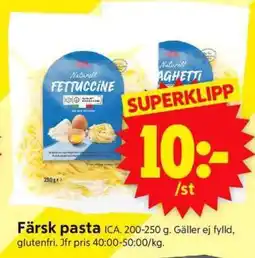 ICA Supermarket Färsk Pasta erbjuda