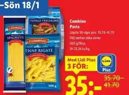 Lidl COMBINO Pasta erbjuda