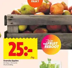 ICA Supermarket Svenska Äpplen erbjuda