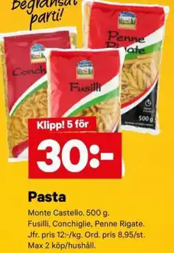 City Gross PASTA erbjuda