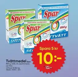 DollarStore SPAR Tvättmedel erbjuda