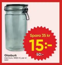 DollarStore Glasburk erbjuda